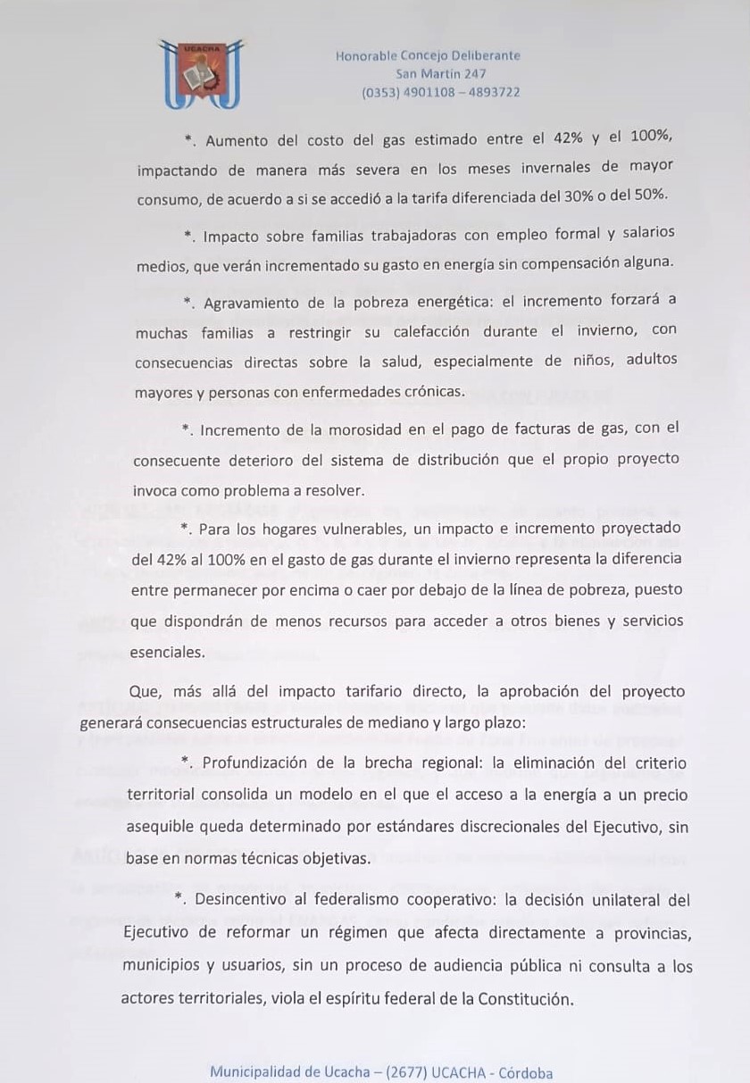 00 Proy Ord rechazo zona fria2
