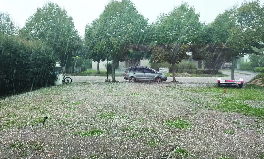 Granizo en rio cuarto