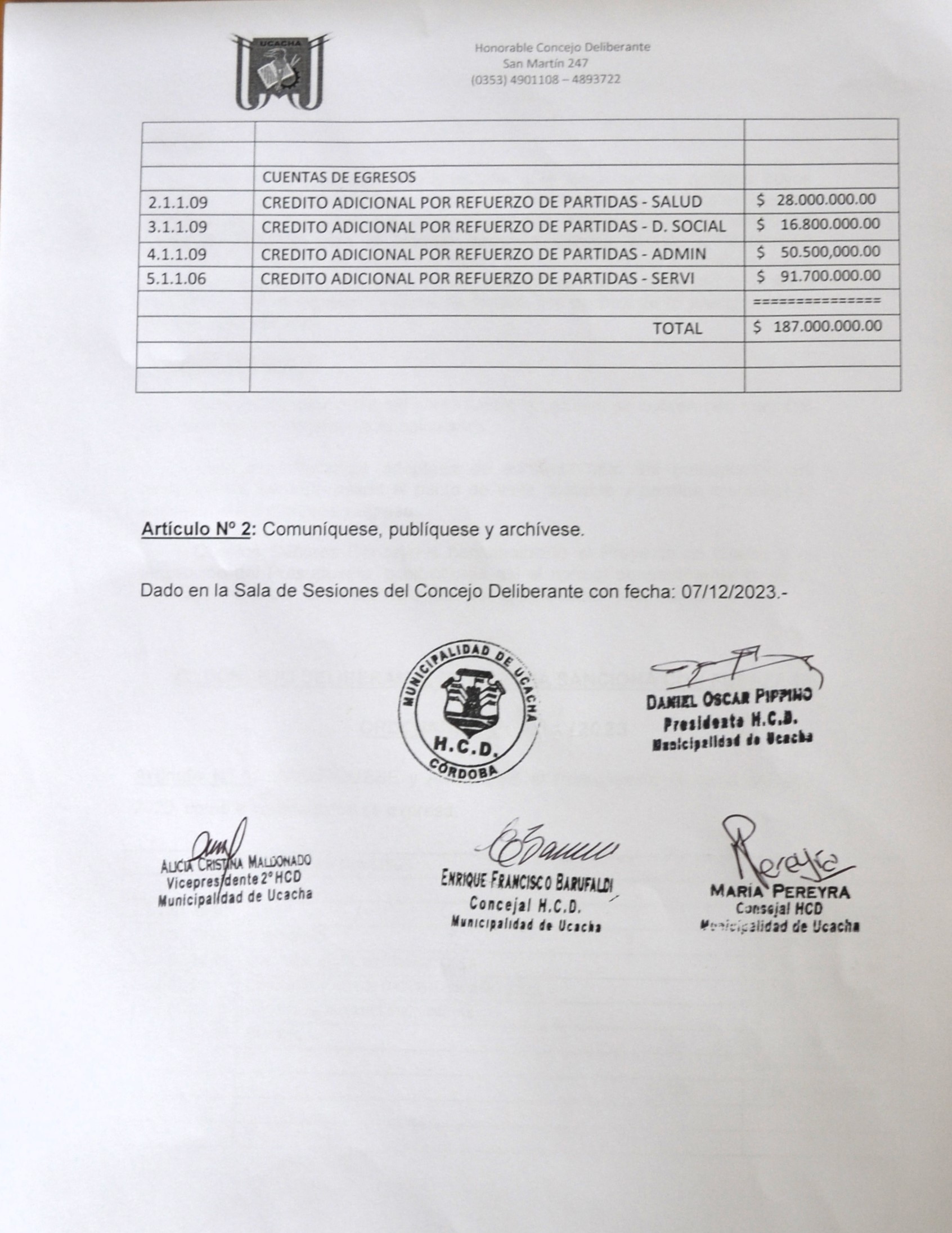 Ord Ampliacion Presupuesto 2