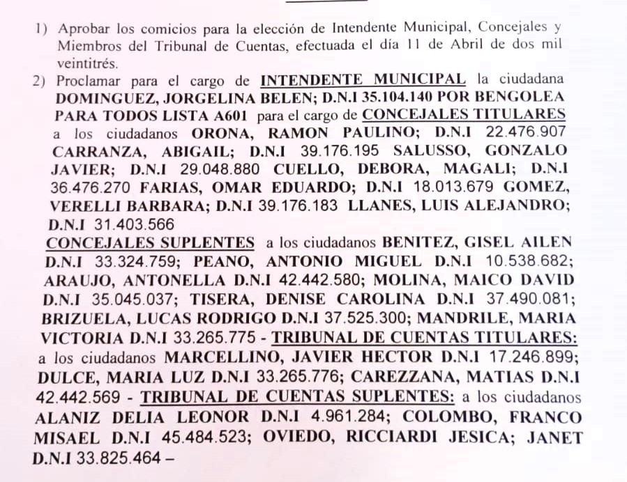 bengolea proclama1