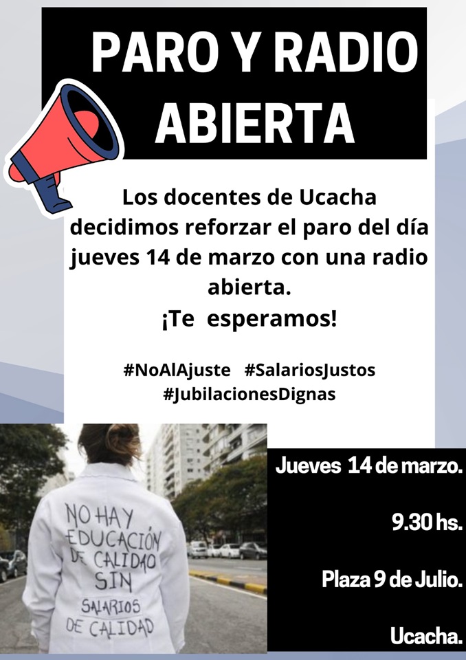 paro radio abierta