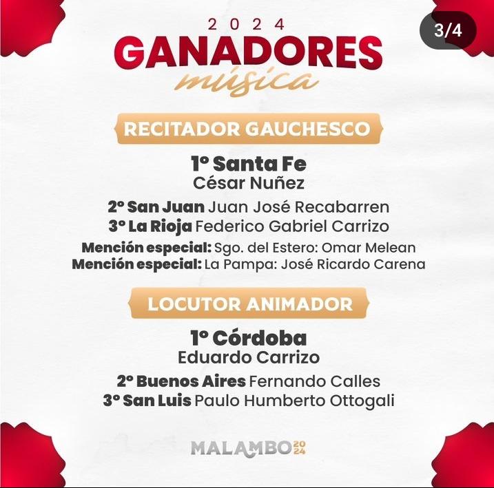 recitador y locutor